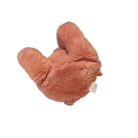 Manhattan Toy Plush Bunny Rabbit Rose Pink Floral Ears Plastic Eyes 15" - Picture 6 of 9